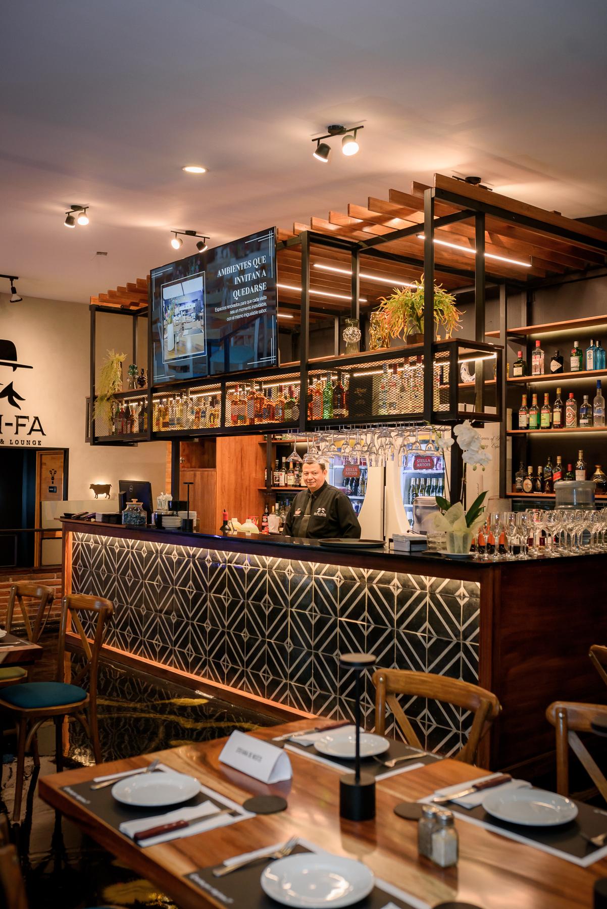El bar de la casa
