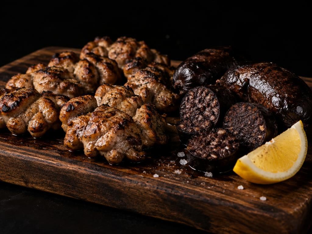Picada de molleja