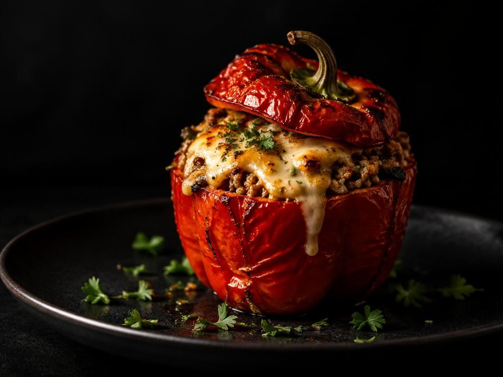 Pimiento relleno Ni-Fu Ni-Fa